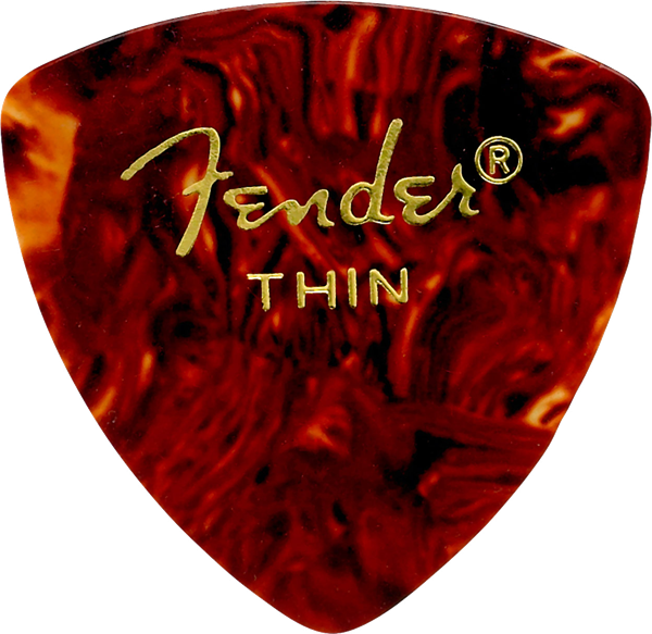 PUAS FENDER CLÁSICAS DE CELULOIDE, FORMA 346, PAQUETE DE 12 N