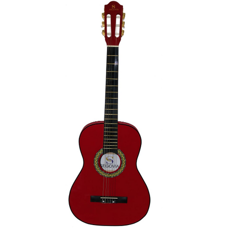 GUITARRA CLASICA ROJA SEGOVIA | SG851RRD N
