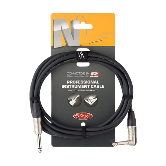 CABLE DE INSTRUMENTO, PLUG / PLUG (M / M, RECTO / EN ÁNGULO) | NGC3PLR N