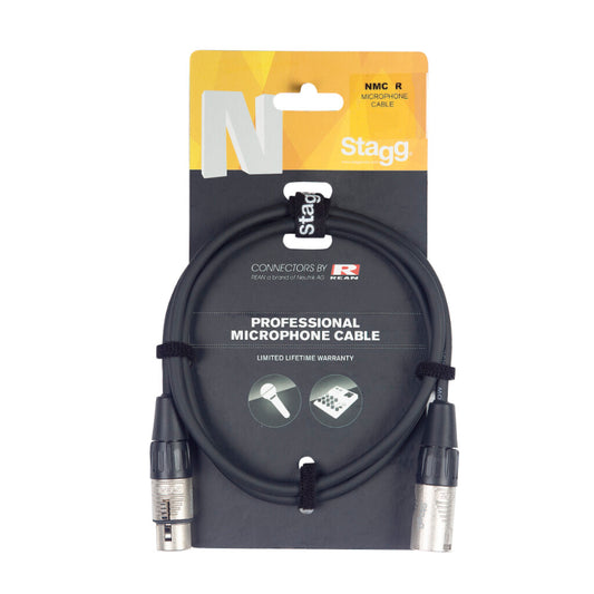 CABLE DE MICRÓFONO XLR / XLR (M / F), 6 M, SERIE N | NMC6R N