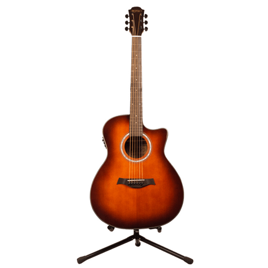 GUITARRA CAMPERO MAHOGANY ELECTROACUSTICA CON RESAQUE SUNBURST | C-EA-MHR-SB N