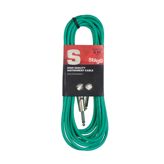 CABLE DE INSTRUMENTO, PLUG / PLUG (M / M), 6 M, CONECTORES R SGC6DL CGR N