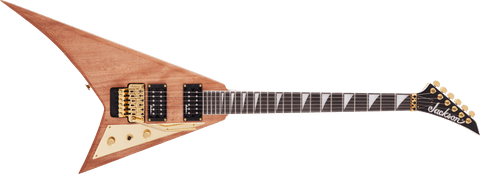 GUITARRA ELECTRICA JACKSON RANDY  RHOADS MAH JS32 NATURAL/DORADO  N