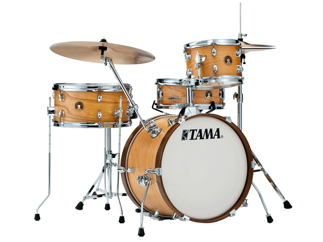 Tama LJL48H4-SBO — Bateria Tama ''Club-Jam'' De 4 Pzas. Natural, Con Atriles Y Asiento