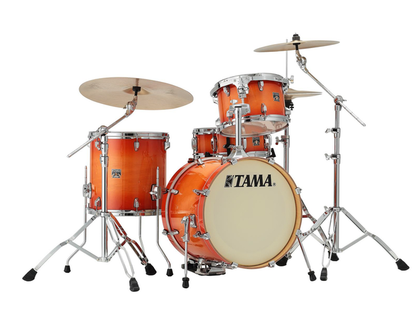 Batería Tama Superstar Classic Maple 4 Piezas Anaranjado Lacado Burst