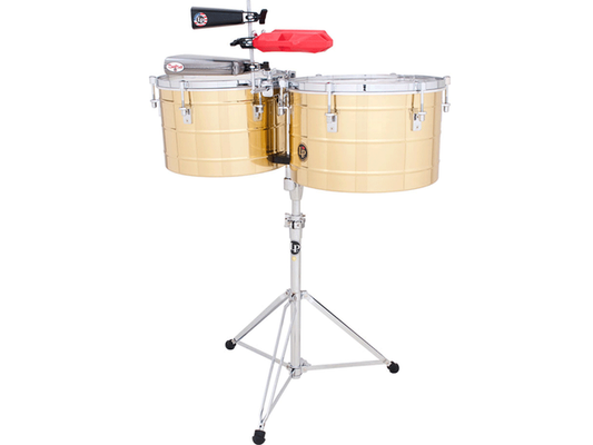 LP LP258-B — Timbales Lp 15'' & 16'', Laton Con Atril