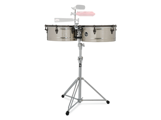 LP LP1415-EC — Timbales Lp ''E-Class'' 14'' & 15'', Cromados Con Atril