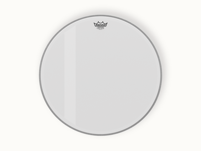 Remo P3-1122-00-FLT — Parche Remo Powerstroke® 3 Felt Tone® Coated 22''