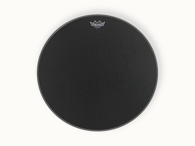 Remo P3-1822-ES — Parche Remo Powerstroke® 3 Ambassador® Black Suede™ 22''