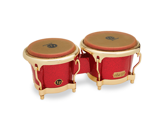 LP LP794V-ARG — Bongos Lp  ''Galaxy - Fausto Cuevas Iii'', Fibra De Vidrio Roja