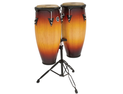 LP LP647NY-VSB — Congas Lp City 11'' & 12'' Mad. Somb. Con Atril