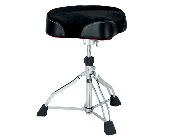 Tama HT530BC — Asiento Tama 1St Chair -Round Rider Para Baterista, Tela Negra