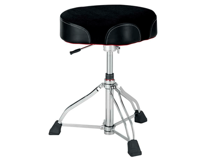 Tama HT750BC — Asiento Tama 1St Chair -Ergo Rider Hidraulix Para Baterista, Tela Negra