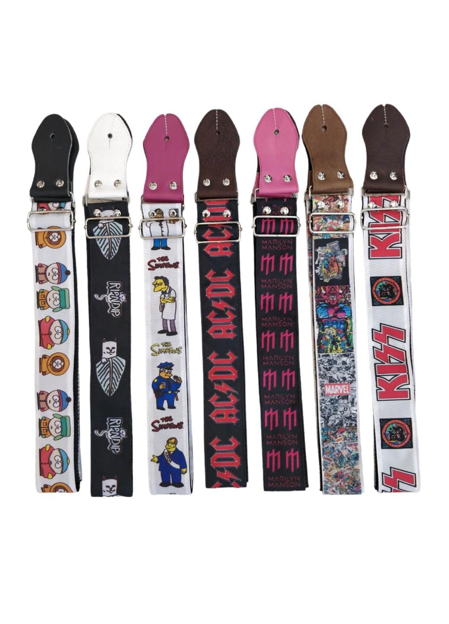 TAHALI NACIONAL PARA GUITARRA CON ESTAMPADO N