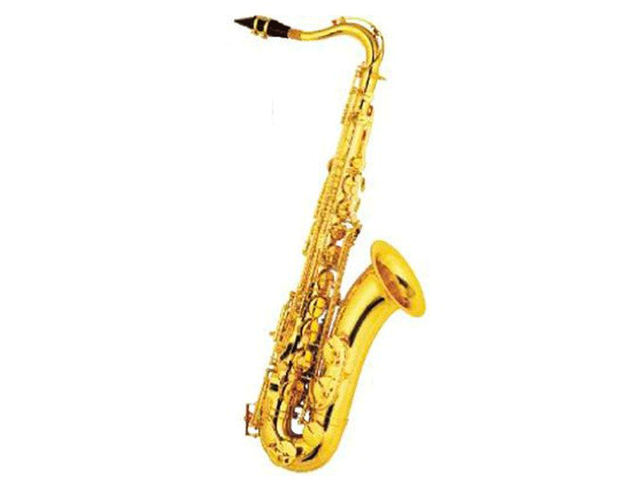 Saxofón Tenor Si Bemol Blessing 6435L Laqueado Dorado con Estuche
