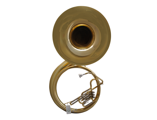 Sousafón Si Bemol Blessing 6478L Laqueado Dorado con Estuche Profesional
