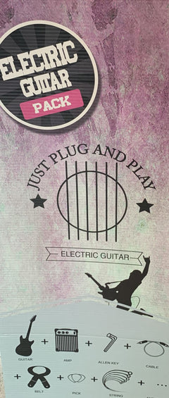PAQUETE DE GUITARRA ELECTRICA STRATOCASTER ROJA GILMORE N