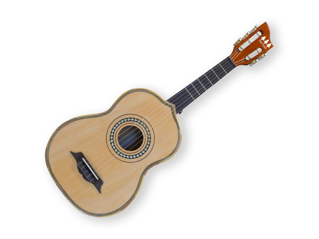 Tres Pinos TPVH-100 — Vihuela Tres Pinos, Catalpa Con Funda