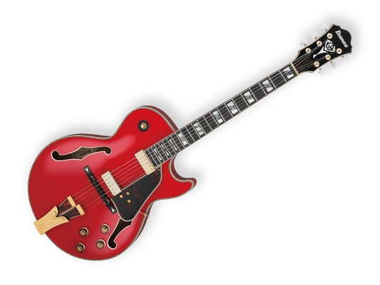 Guitarra Electrica Ibanez GB10SEFM-SRR Rojo Safiro con Estuche