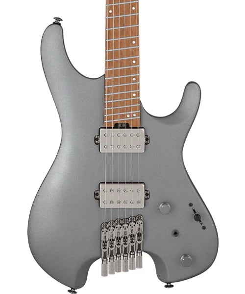 Guitarra Eléctrica Ibanez Q QX52 Gris Metálico Mate con Funda