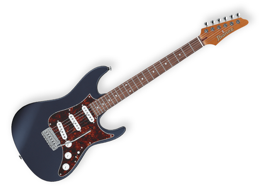 Guitarra Electrica Ibanez AZ2203NT-DBF Azul Marino Mate con Estuche