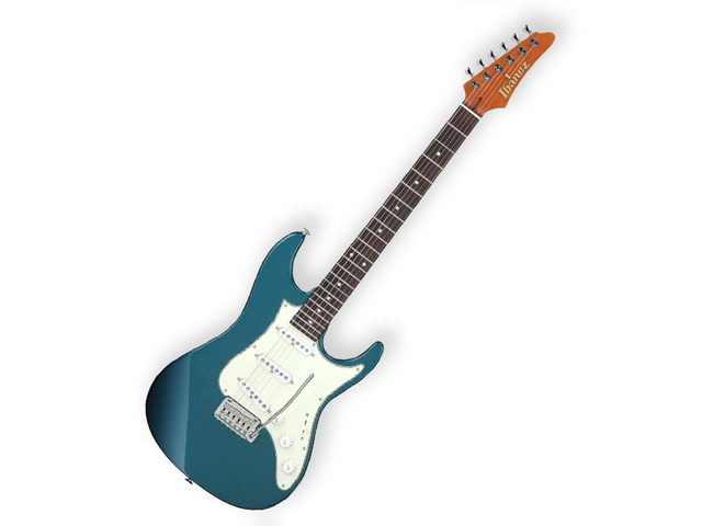 Guitarra Electrica Ibanez AZ2203N-ATQ Turquesa con Estuche
