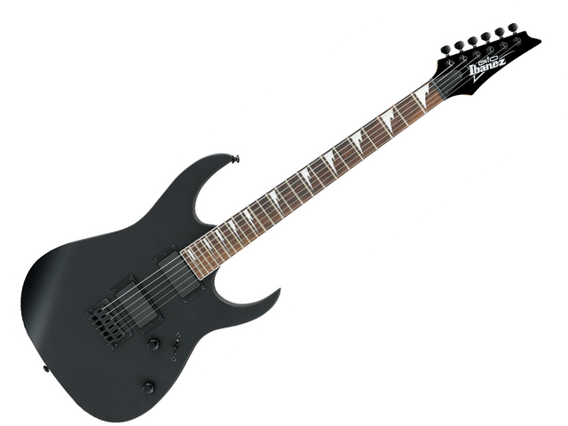 Ibanez GRG121DX-BKF — Guitarra Electrica Ibanez ''Rg'' Negro Mate