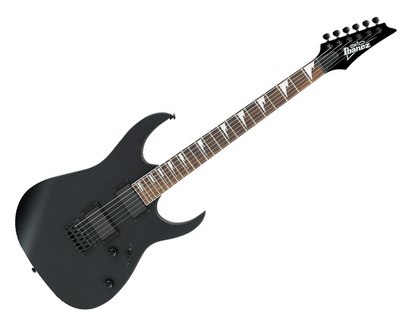Ibanez GRG121DX-BKF — Guitarra Electrica Ibanez ''Rg'' Negro Mate