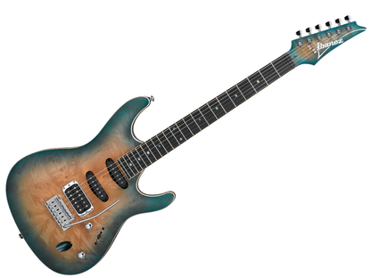 Ibanez SA460MBW-SUB — Guitarra Electrica Ibanez ''Sa'' Natural Sombreado Azul