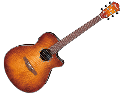 Ibanez AEG70-VVH — Guitarra Electroacustica Ibanez Ambar Sombreado
