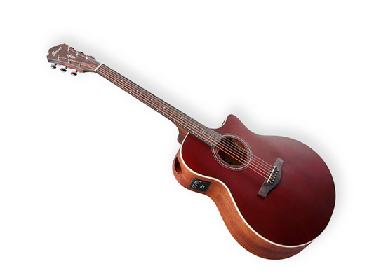 Ibanez AE100-BUF — Guitarra Electroacustica Ibanez Borgoña Mate
