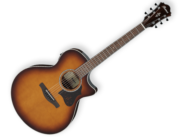 Ibanez AE160-VMS — Guitarra Electroacustica Ibanez ''Ae'' Picea Sitka Sombreado