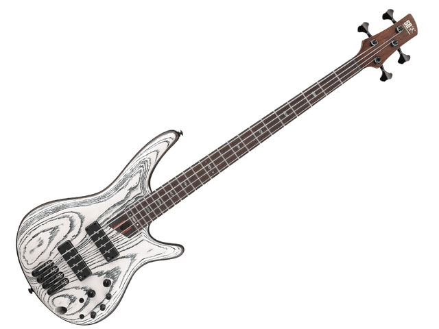 Bajo Electrico Ibanez SR1320SB-IVF Entintado Blanco Mate con Funda