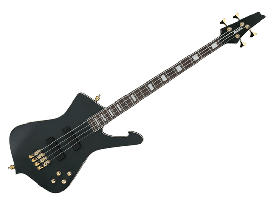 Ibanez ICB620-BKF — Bajo Electrico Ibanez ''Iceman'' Negro Mate Con Funda