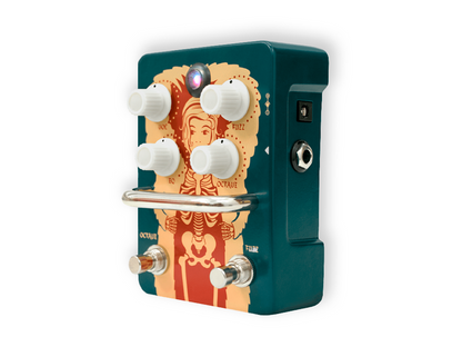 Pedal de Efecto Orange Fur Coat Fuzz Octave para Guitarra