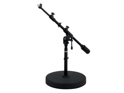 Tama MS736RELBK — Atril Tama Con Boom ''Iron Works'' Para Microfono (Corto/Base Redonda), Negro