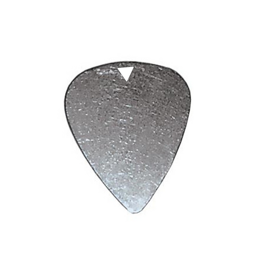 PLUMILLA DE METAL PARA GUITARRA CON ORFICIO | 043-031 N