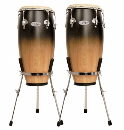 Juego de Congas 10" y 11" Synergy Deluxe Café Mate C/soporte N