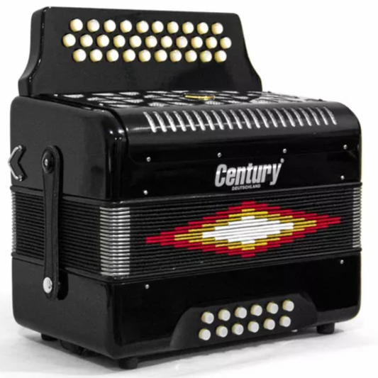 ACORDEON BOTONES FA NEGRO 3012 CENTURY C3012FAN N