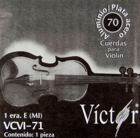 PAQUETE DE 10 CUERDAS CDAS. VIOLIN 1A. VICTOR AC N