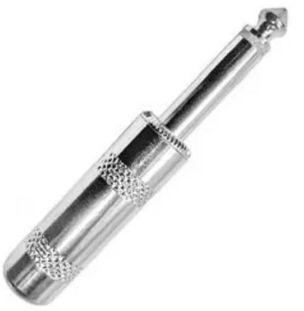 PLUG 6.3 MONO METALICO CON BAQUELITA 705-915 N