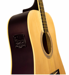 GUITARRA TEXANA ELECTROACUSTICA NATURAL MATE C-EA-TX-1NTM N