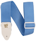 TAHALI /STRAP ERNIE BALL POLYPRO AZUL CLARO/BLANCO 5348 N