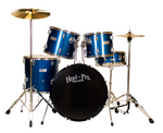 BATERIA HEAD-PRO PROFESIONAL AZUL BRILLANTE 5PZ Y ACCESORIOS HP-BATE-3SKBL N