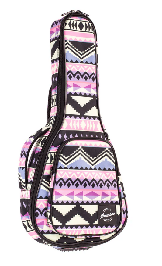 FUNDA ACOLCHADA PARA UKULELE SOPRANO DISEÑO LIFE BAMBOO B-21-LIFE N
