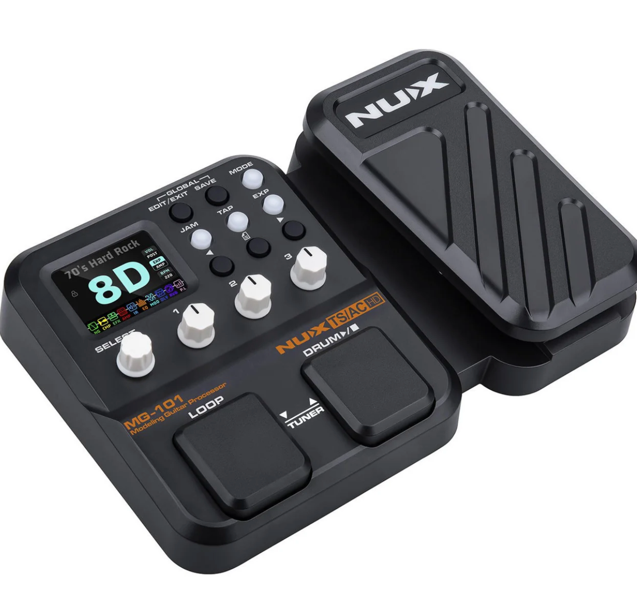 PROCESADOR NUX P/GUITARRA MOD. MG-101 N