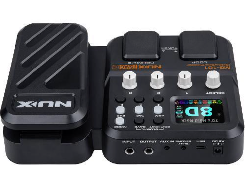 PROCESADOR NUX P/GUITARRA MOD. MG-101 N