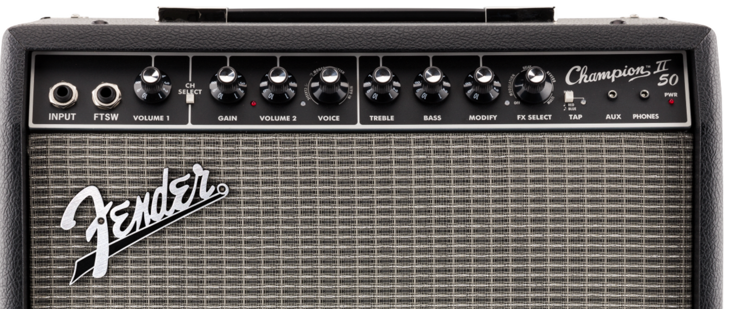 AMPLIFICADOR FENDER CHAMPION II 50 120V MX 2330814900 N