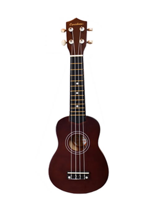 UKULELE SOPRANO CAOBA CON FUNDA COPACABANA CPUK064 N |