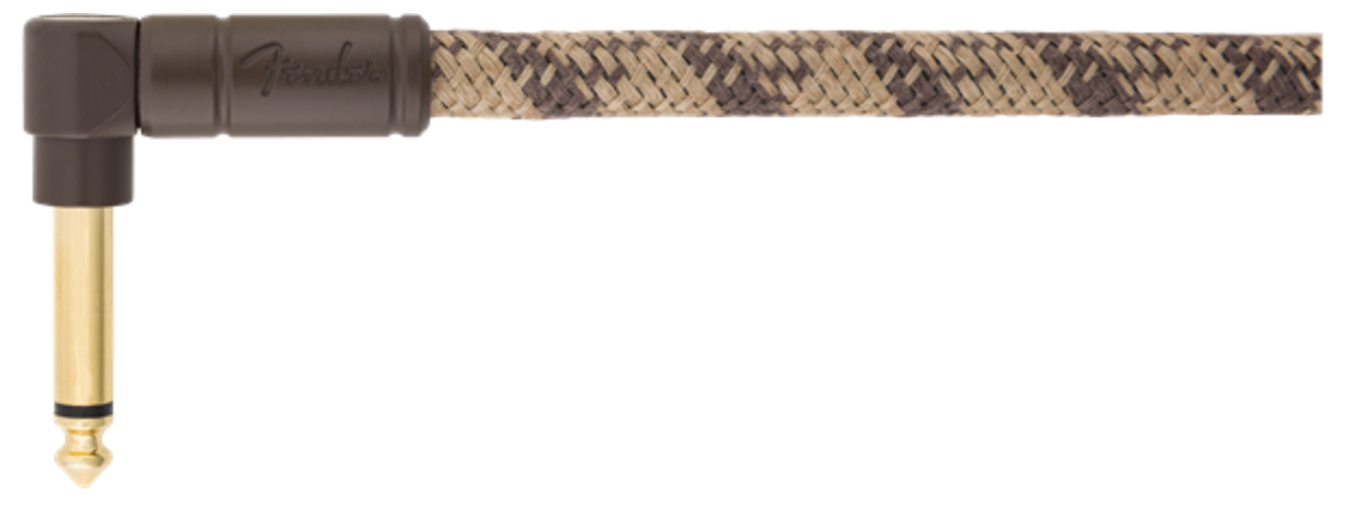 CABLE DE 10' DE ÁNGULO, RAYA MARRÓN DE CÁÑAMO N